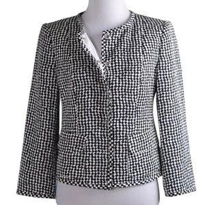 Vintage Armani Collezioni Blazer Le Giorgio Italy Silk Blend Blazer Size 6